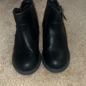 Wonder Nation Black Kids Boots